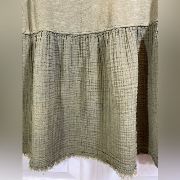 Wonderly Women’s Green Button Down Short Sleeve Pelum Top Size XXL - Picture 8 of 9